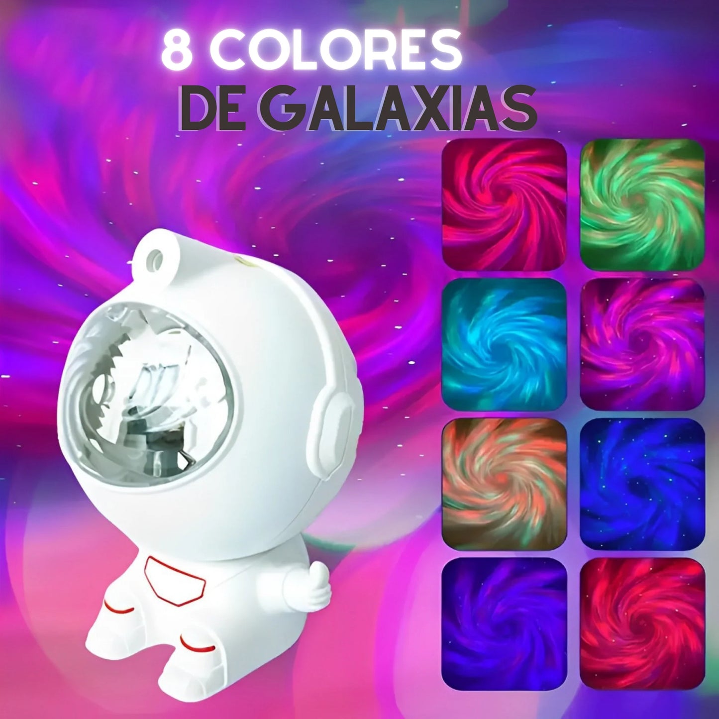 Proyector Astronauta de Galaxias