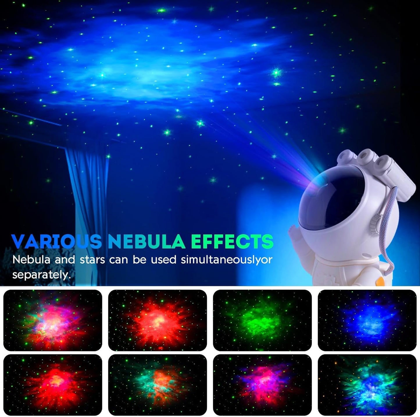 Proyector Astronauta de Galaxias