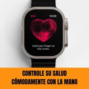 Smartwatch UltraPro Black+ (Con Dos Correas)