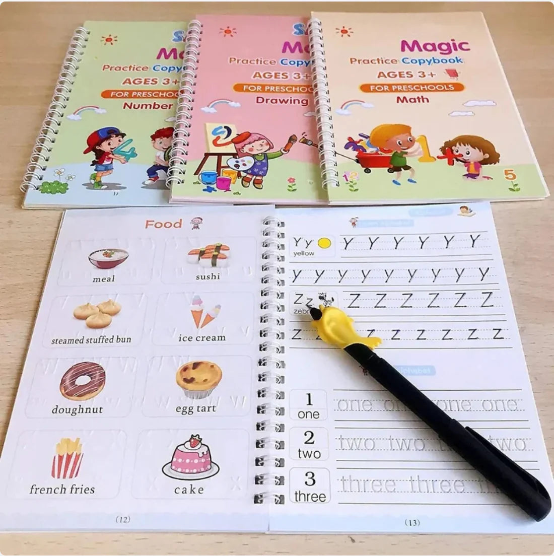 Cuaderno mágico de escritura para Niños
