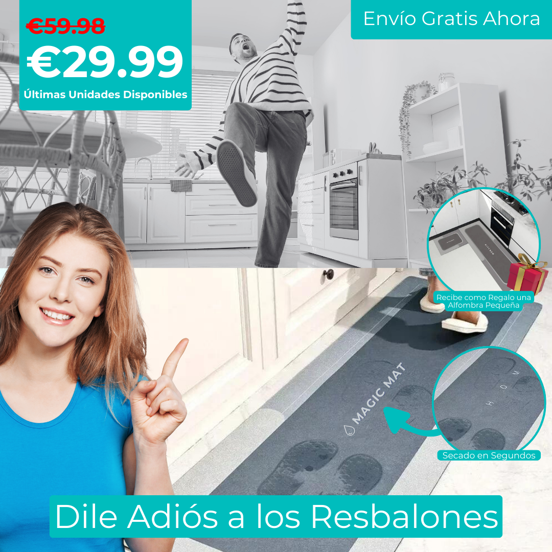 Alfombra Absorbente y Anti-deslizante