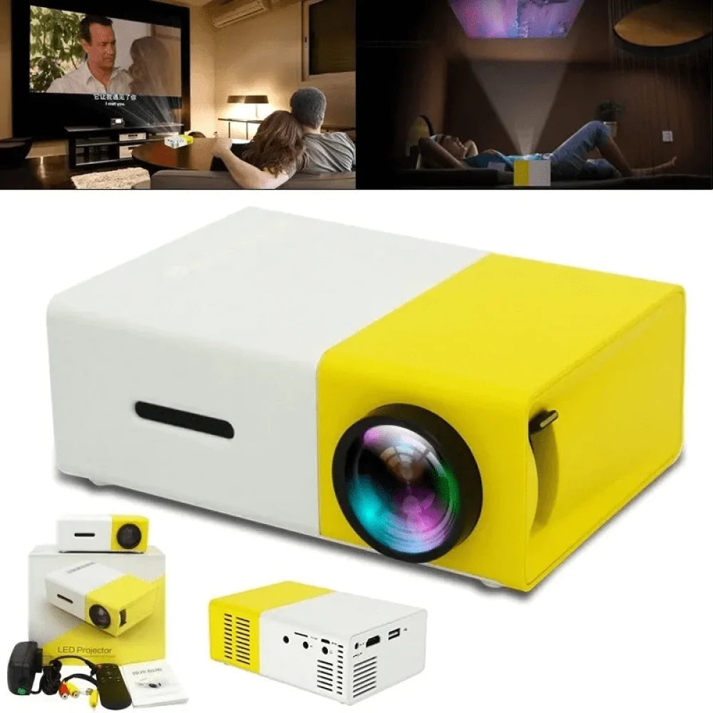 CinePortátil™ – Mini Proyector LED HD