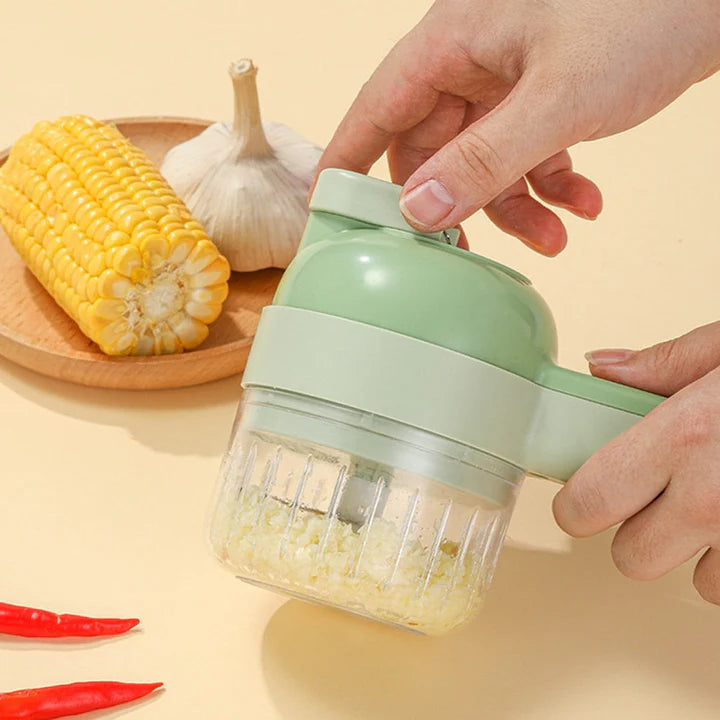 Cortador de Verduras Eléctrico 4 en 1-VeggieSlice