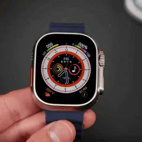 Smartwatch UltraPro Black+ (Con Dos Correas)