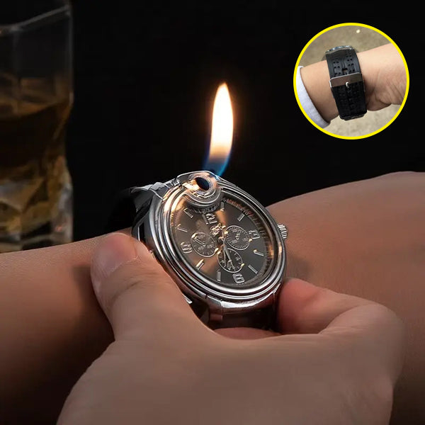 WatchLight™ – Reloj elegante con encendedor integrado